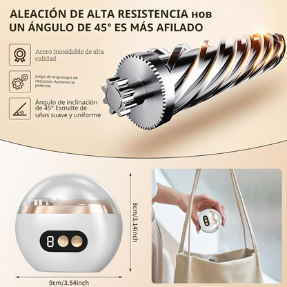 Cortauñas Eléctrico Automático 3 en 1